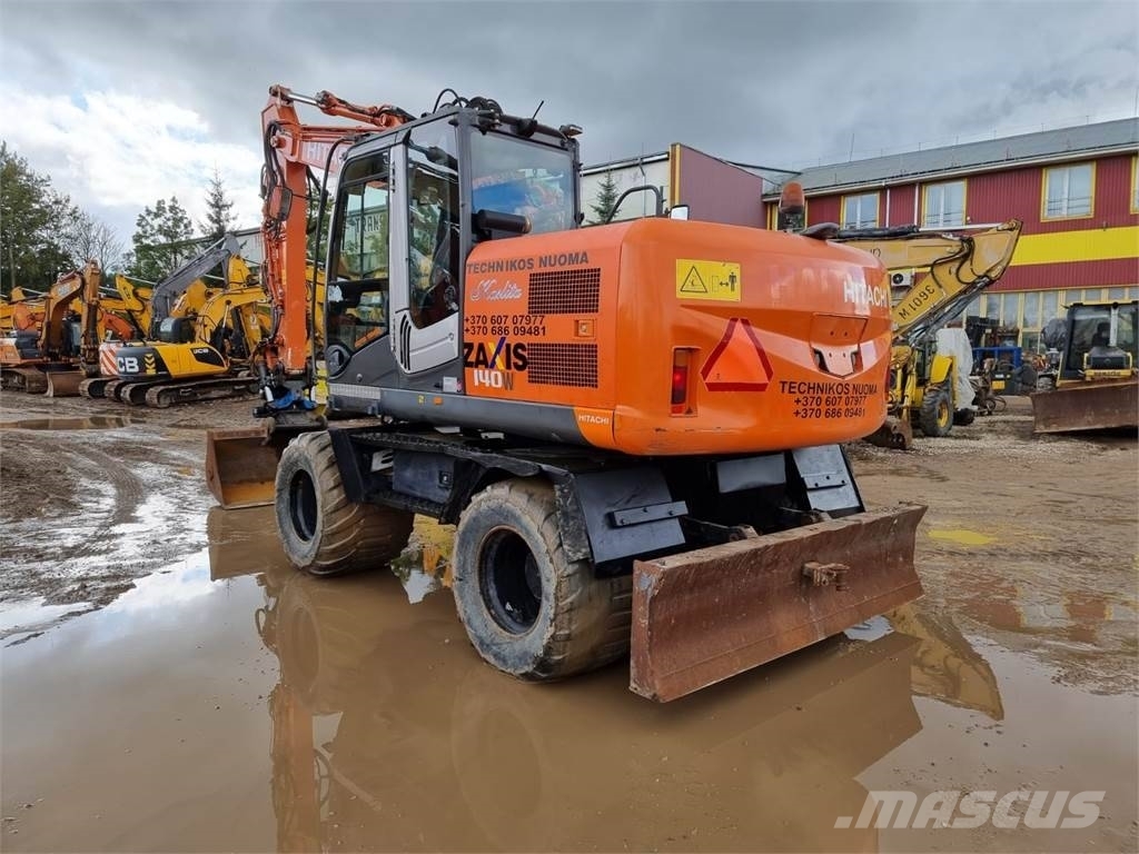 ＹＵＵＵ Hitachi ZX 140 W-3, 2010, Lithuania - Used wheeled