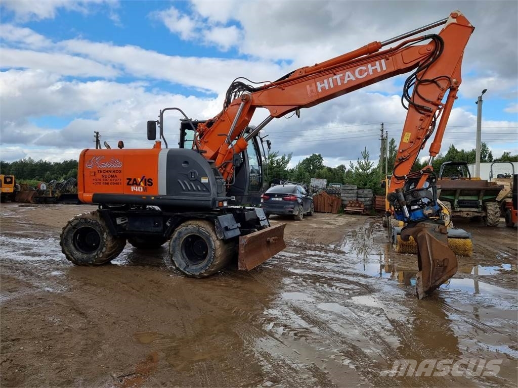 Hitachi ZX 140 W-3 حفارات بعجل