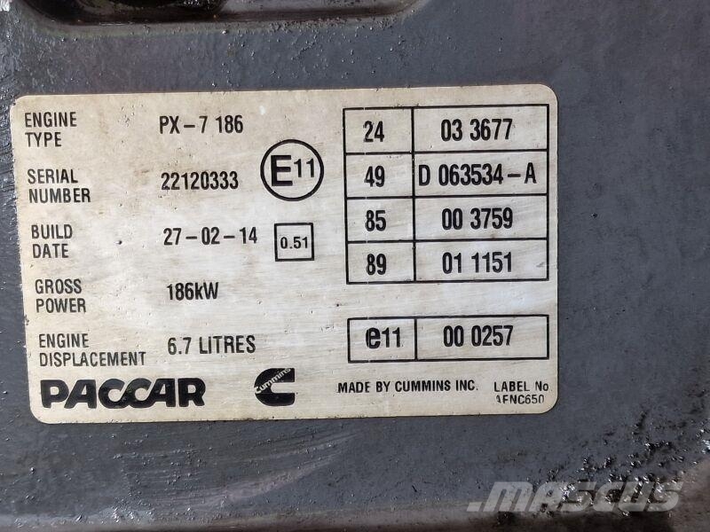 DAF PX-7 184 Motorer