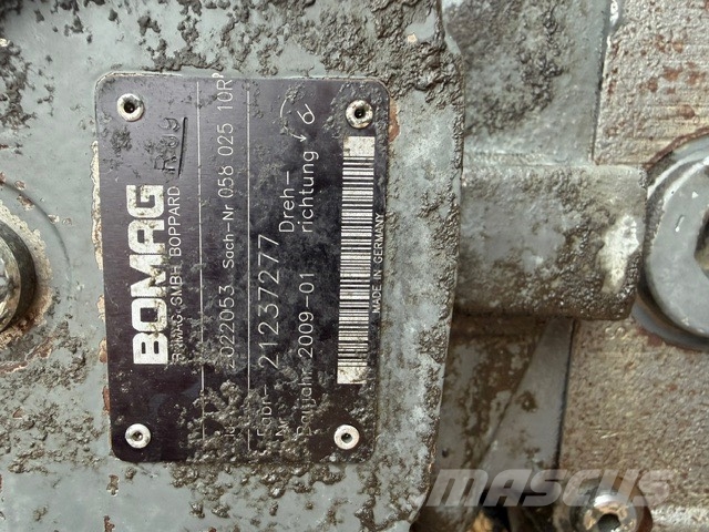 Bomag BC 772 RB used hydraulic pump complet Уплотнители для закладки отходов