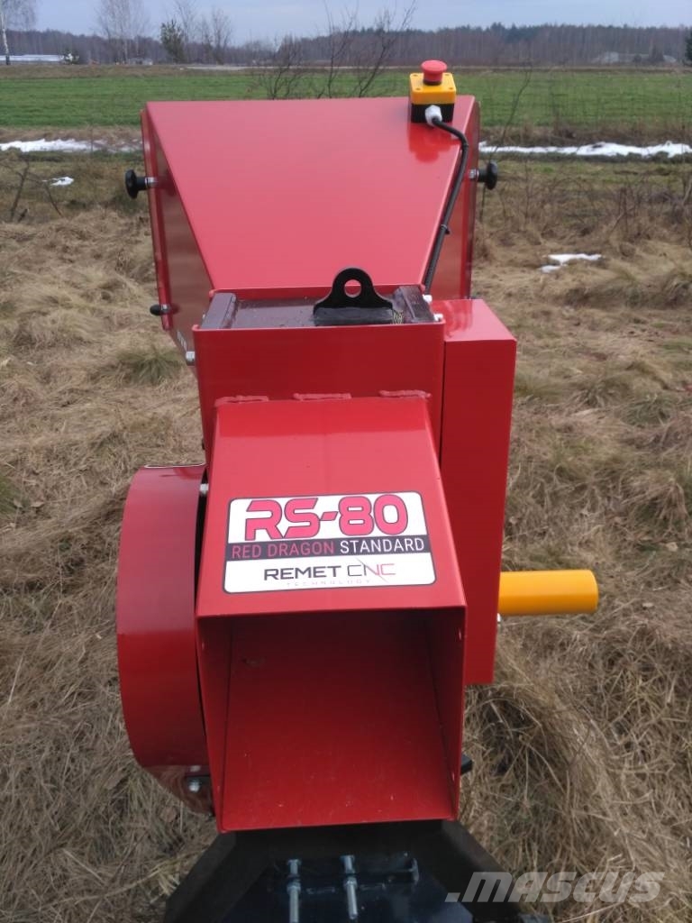 REMET Wood chipper RS80 Koksnes šķeldotāji