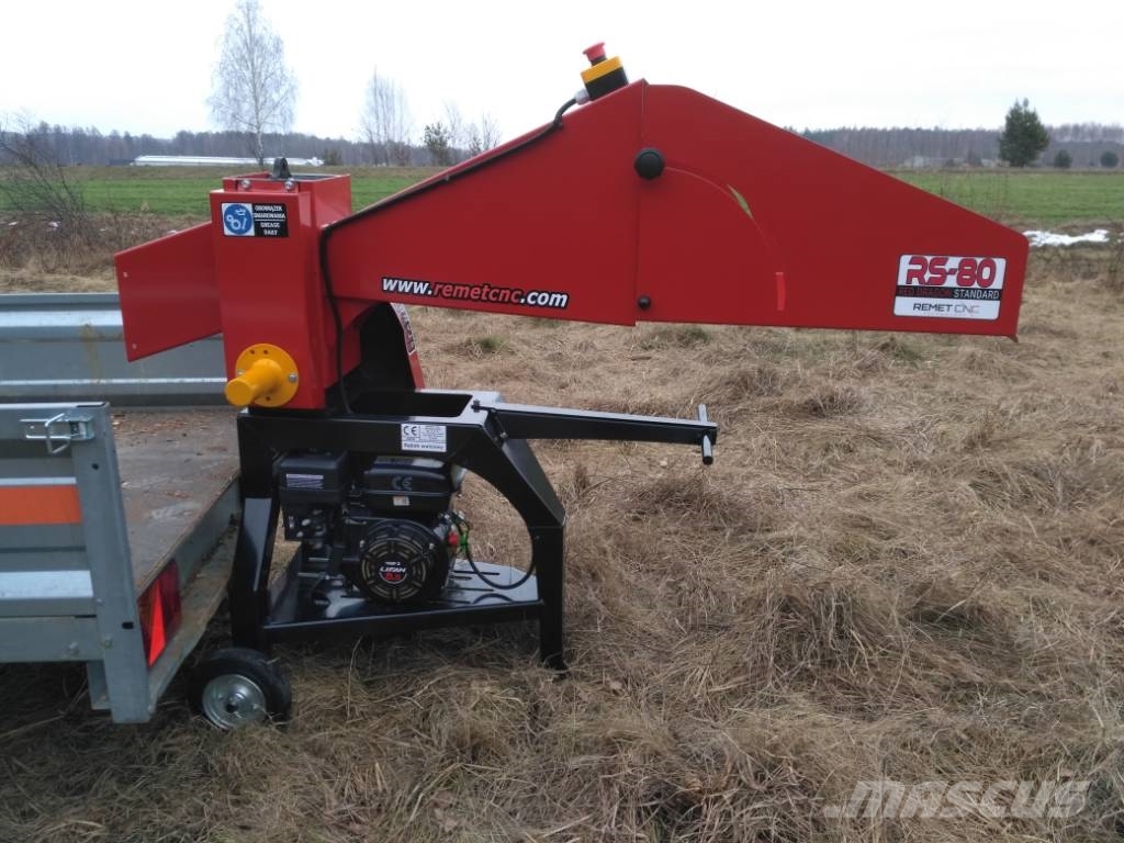 REMET Wood chipper RS80 Koksnes šķeldotāji