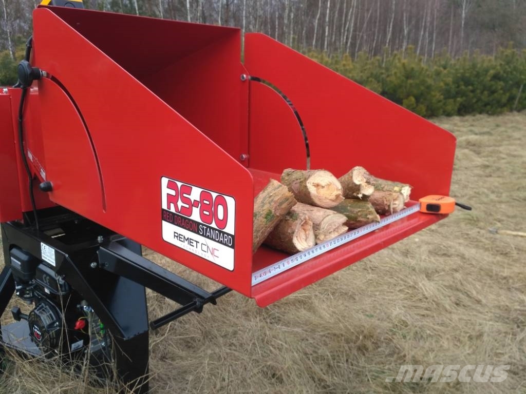 REMET Wood chipper RS80 Koksnes šķeldotāji
