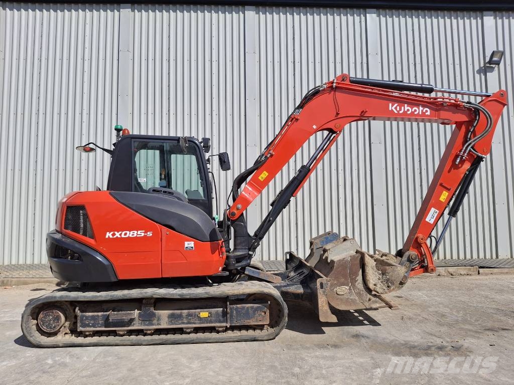Kubota KX 085-5 Midi rýpadlá 7 t - 12 t