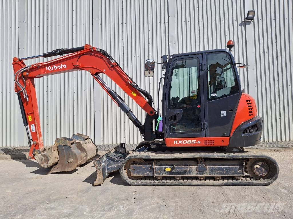 Kubota KX 085-5 Midi rýpadlá 7 t - 12 t
