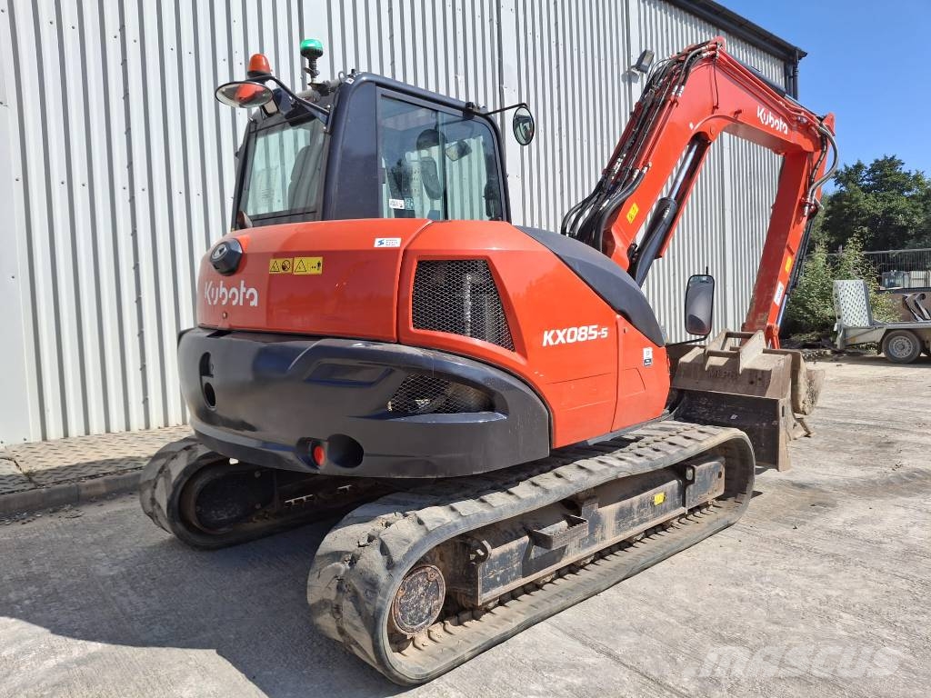 Kubota KX 085-5 Midi rýpadlá 7 t - 12 t