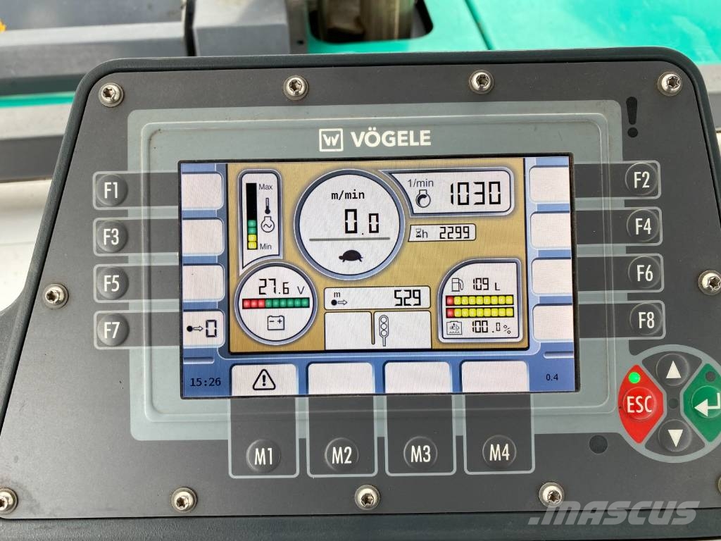 Vögele SUPER 1300-3I Asfaldilaoturid