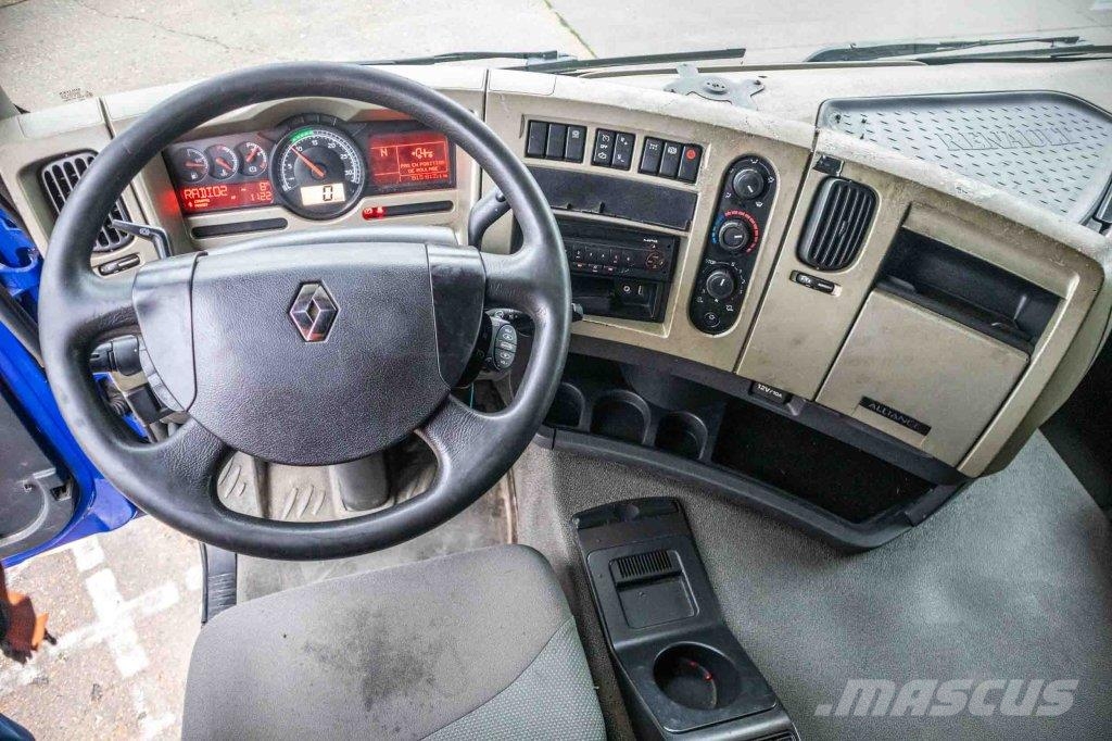 Renault PREMIUM 380 DXI+INTARDER+DHOLLANDIA شاحنات بغطاء جانبي