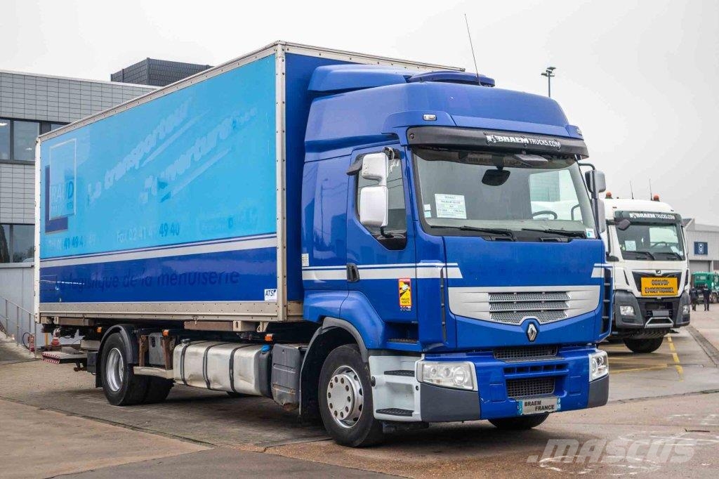 Renault PREMIUM 380 DXI+INTARDER+DHOLLANDIA شاحنات بغطاء جانبي