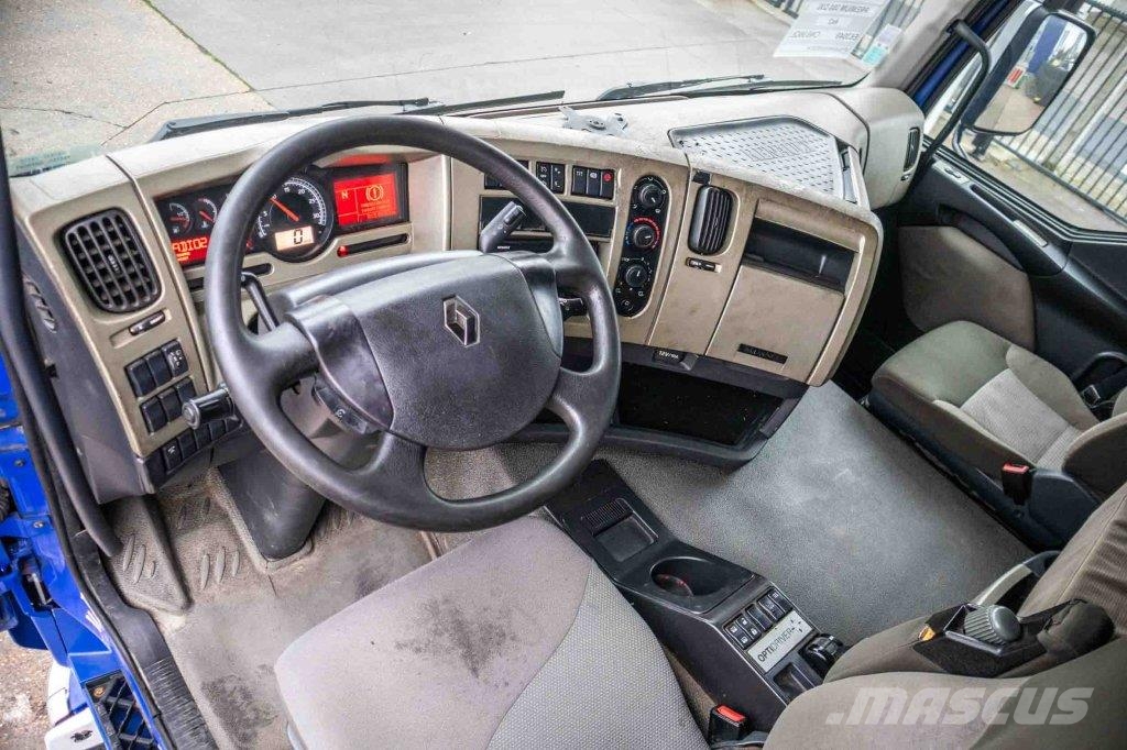 Renault PREMIUM 380 DXI+INTARDER+DHOLLANDIA شاحنات بغطاء جانبي