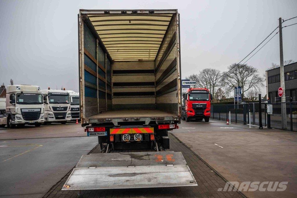 Renault PREMIUM 380 DXI+INTARDER+DHOLLANDIA شاحنات بغطاء جانبي