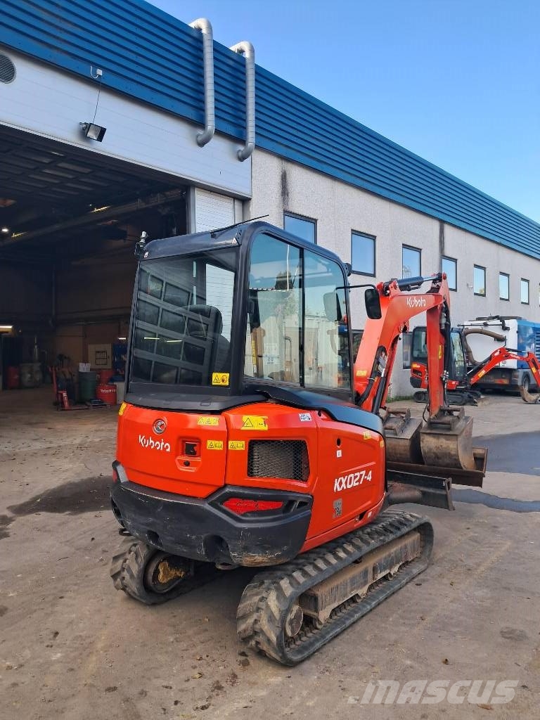 Kubota KX 027-4 Minigravemaskiner
