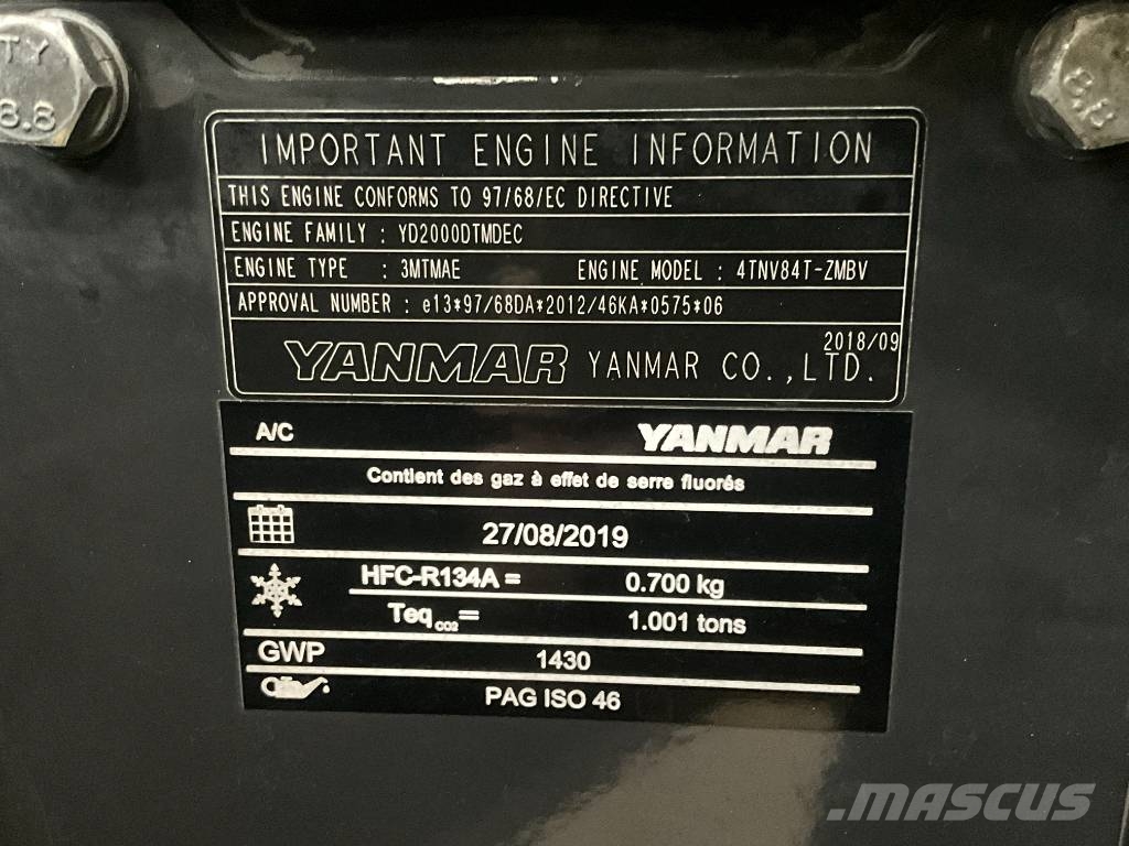 Yanmar Vio 57-6 A Minibagger < 7t