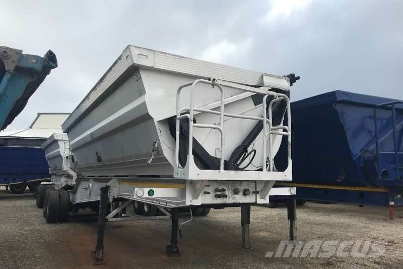  Hendred Alutip Aluminium 40mÂ³ Interlink Side Tipp Diger çekiciler