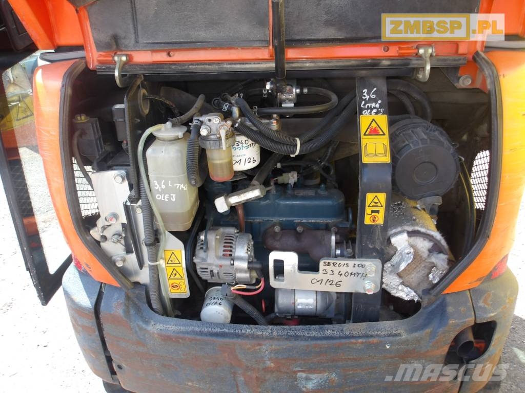 Kubota KX 016-4 حفارات صغيرة أقل من 7 طن (حفارات صغيرة)