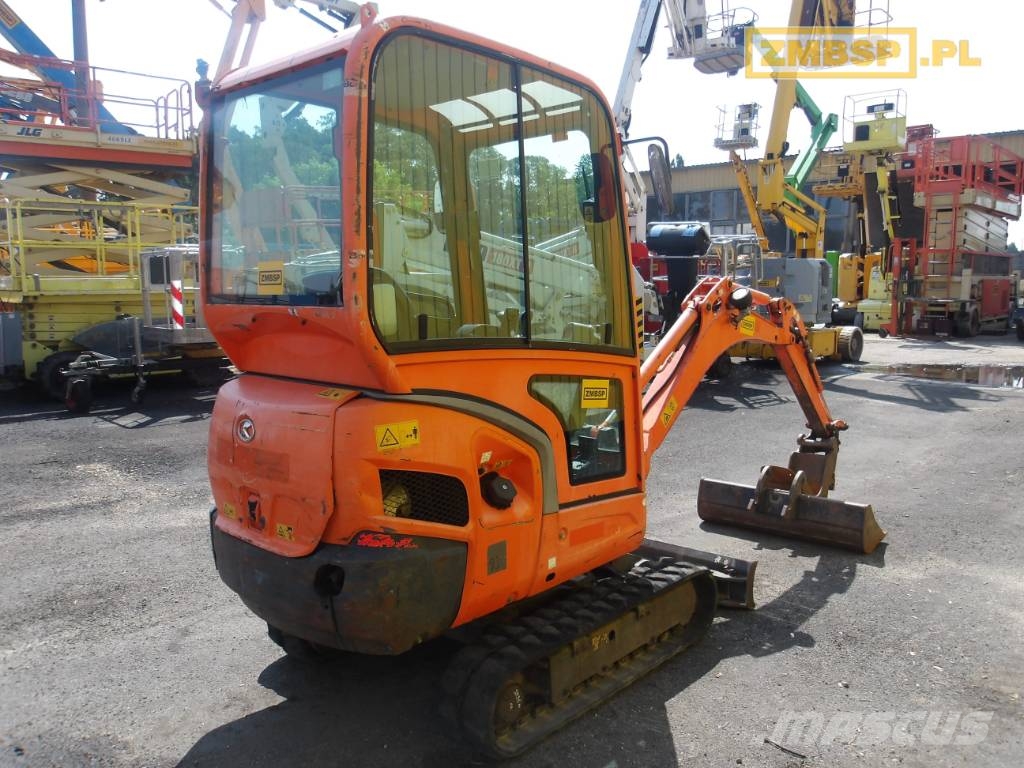 Kubota KX 016-4 حفارات صغيرة أقل من 7 طن (حفارات صغيرة)