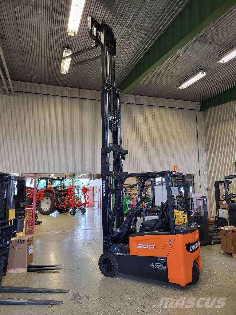 Doosan B20T-7 2000 kg 6000 mm HYRKÖP Ηλεκτρικά περονοφόρα ανυψωτικά κλαρκ