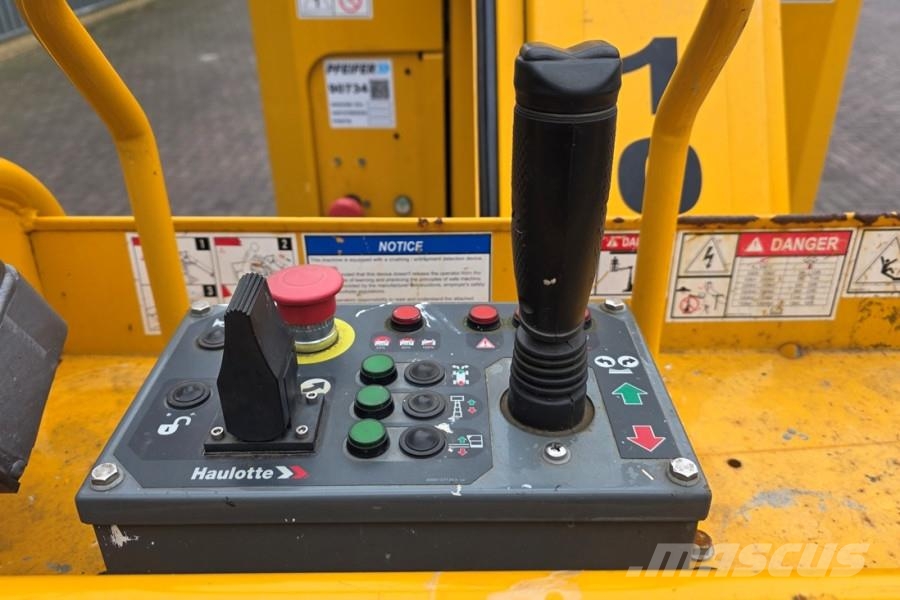 Haulotte STAR 10 Electric, 10m Working Height, 3m Reach, 20 لوادر انزلاقية التوجيه