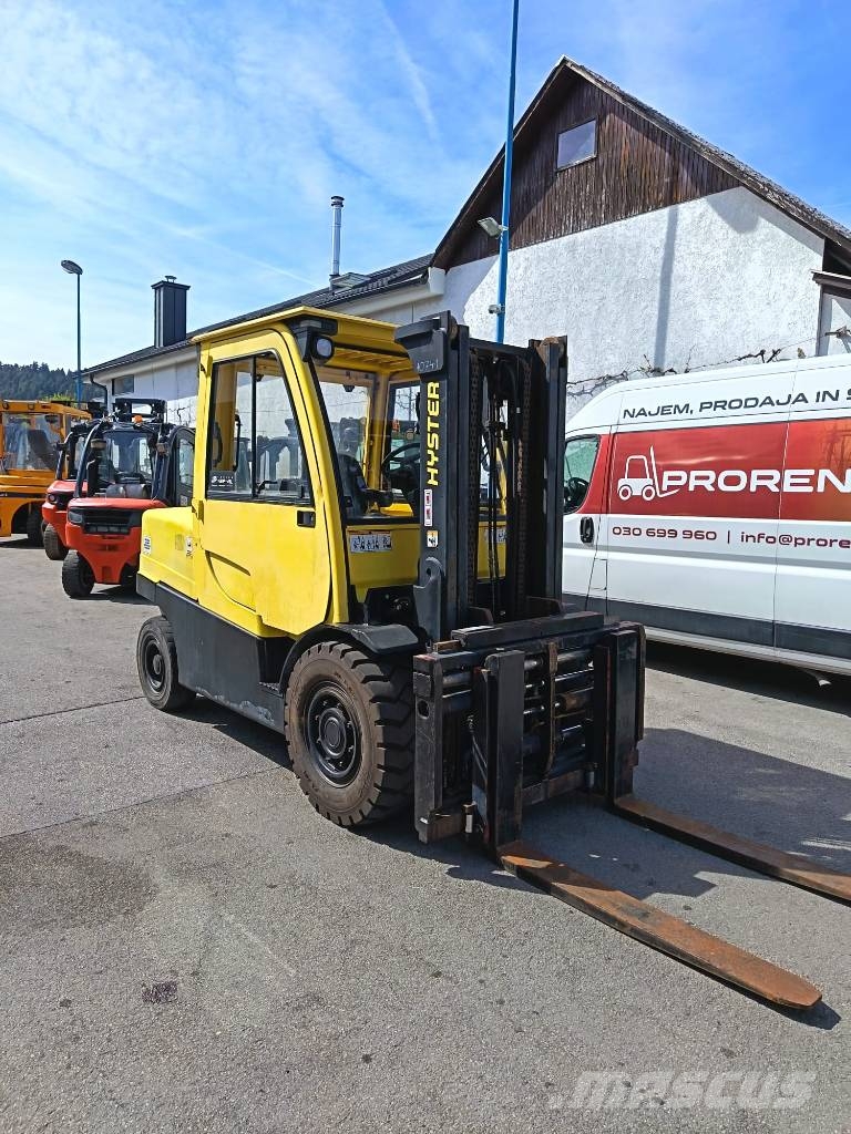 Hyster H5.0FT BOČNI POMIK - POZICIONER - ZAPRTA KABINA Diesel forklifts