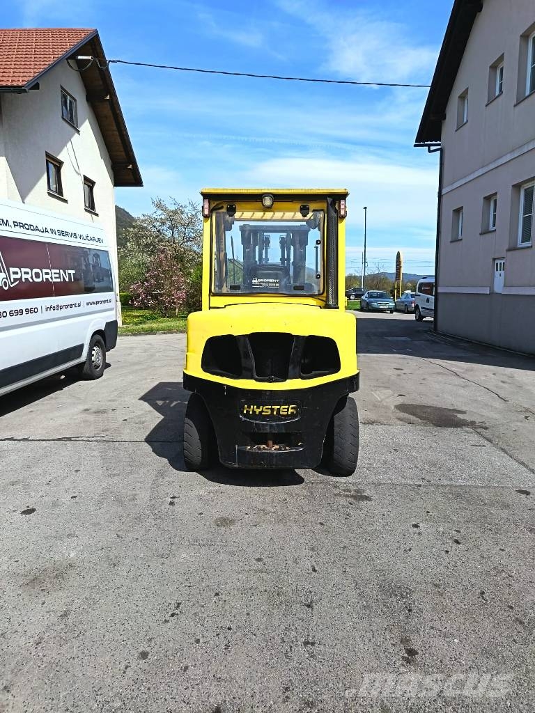 Hyster H5.0FT BOČNI POMIK - POZICIONER - ZAPRTA KABINA Diesel forklifts