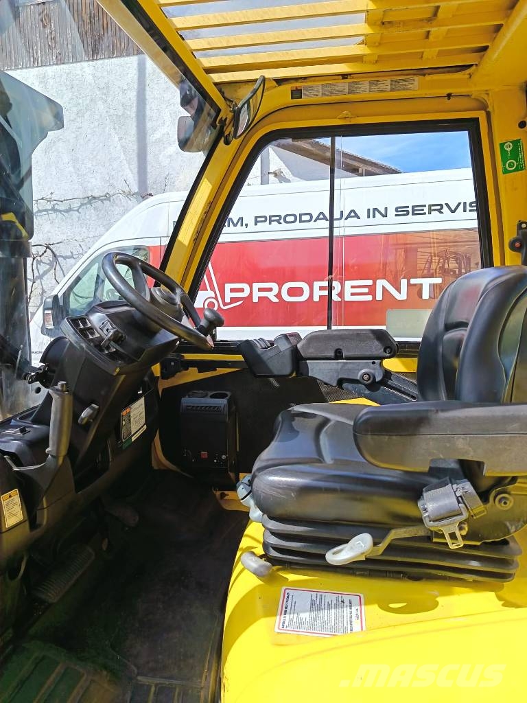 Hyster H5.0FT BOČNI POMIK - POZICIONER - ZAPRTA KABINA Diesel forklifts