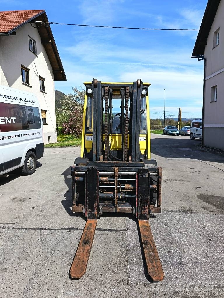 Hyster H5.0FT BOČNI POMIK - POZICIONER - ZAPRTA KABINA Diesel forklifts