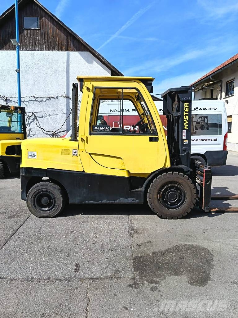 Hyster H5.0FT BOČNI POMIK - POZICIONER - ZAPRTA KABINA Diesel forklifts
