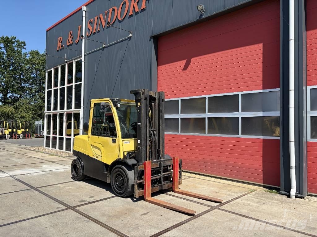 Hyster H 4.50 FT 4500kg LPG TRIPLO sideshift /spreader LPG (dujiniai) krautuvai