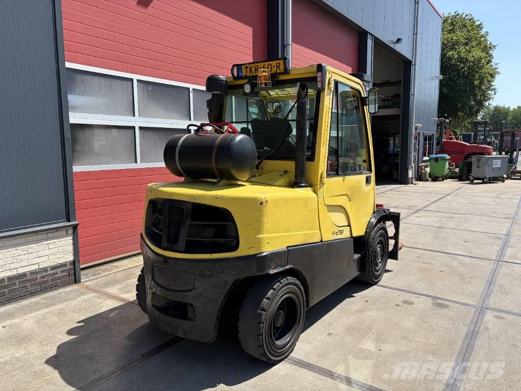 Hyster H 4.50 FT 4500kg LPG TRIPLO sideshift /spreader LPG (dujiniai) krautuvai