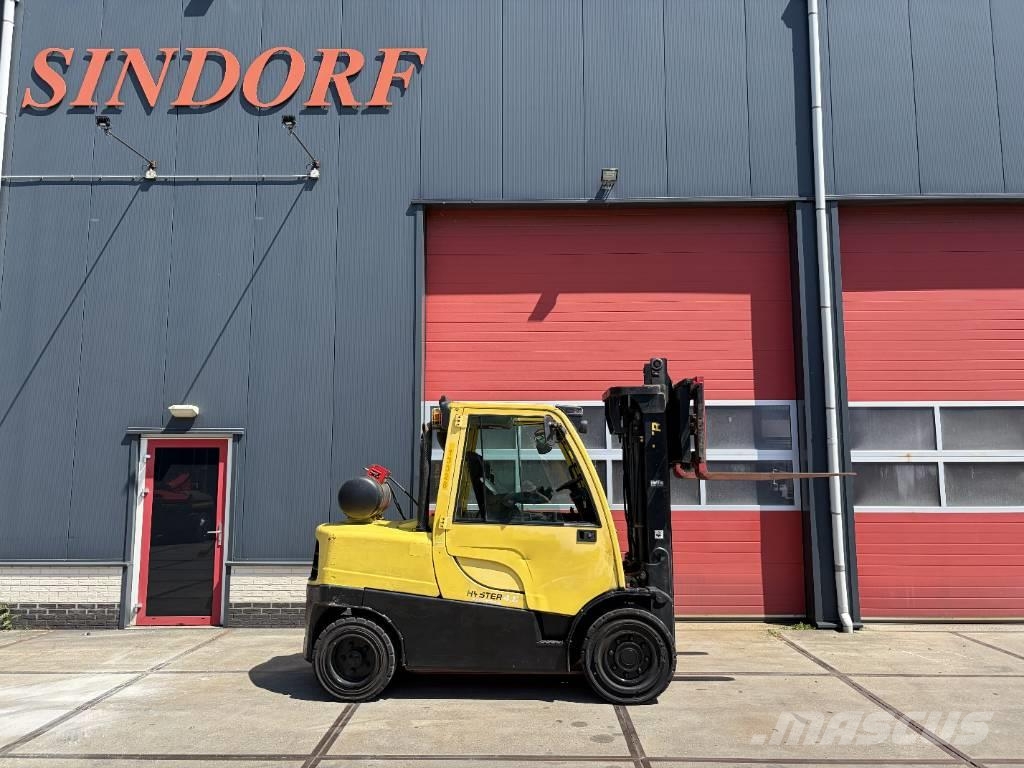 Hyster H 4.50 FT 4500kg LPG TRIPLO sideshift /spreader LPG (dujiniai) krautuvai