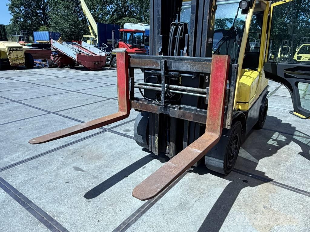 Hyster H 4.50 FT 4500kg LPG TRIPLO sideshift /spreader LPG (dujiniai) krautuvai