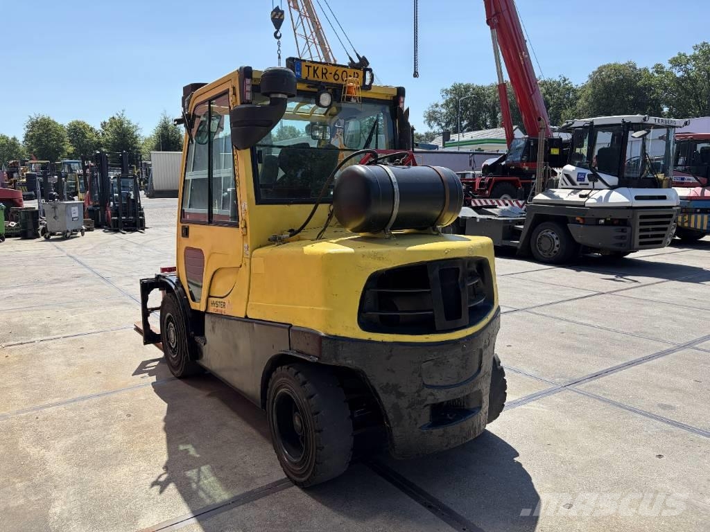 Hyster H 4.50 FT 4500kg LPG TRIPLO sideshift /spreader LPG (dujiniai) krautuvai