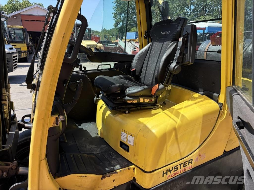 Hyster H 4.50 FT 4500kg LPG TRIPLO sideshift /spreader LPG (dujiniai) krautuvai