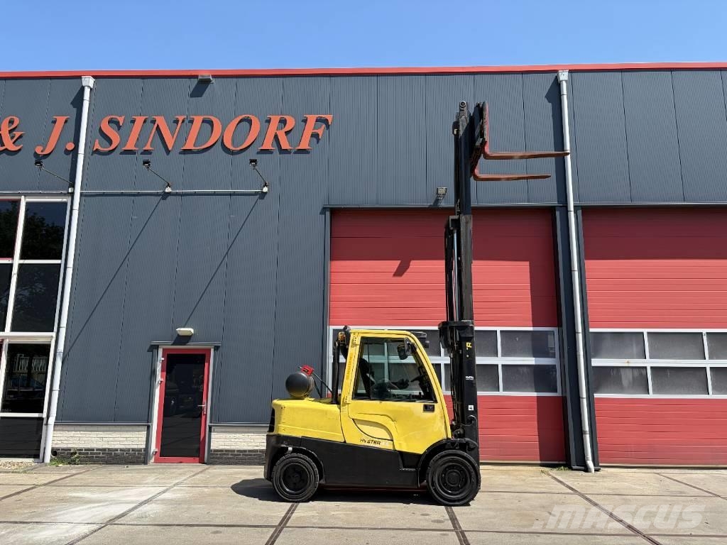 Hyster H 4.50 FT 4500kg LPG TRIPLO sideshift /spreader LPG (dujiniai) krautuvai