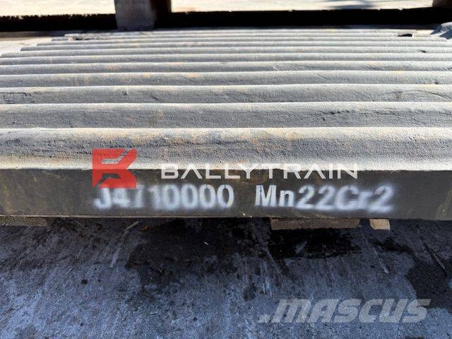 Sandvik QJ341 Jaw Plates (Extec C12 / Sandvik QJ340) Mobile Brecher