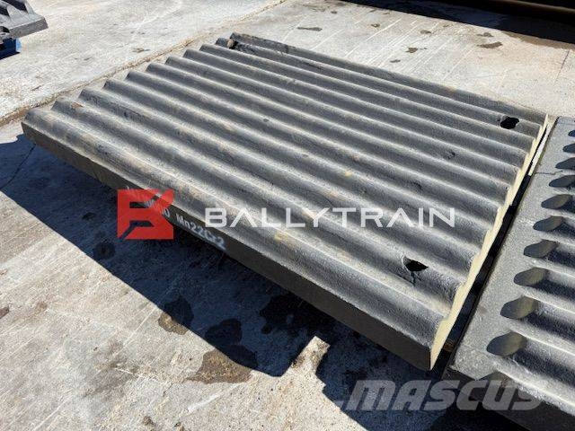 Sandvik QJ341 Jaw Plates (Extec C12 / Sandvik QJ340) Mobile Brecher