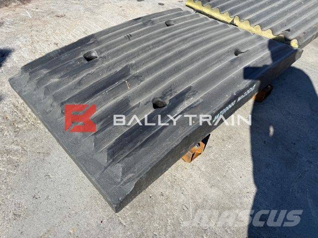 Sandvik QJ341 Jaw Plates (Extec C12 / Sandvik QJ340) Mobile Brecher