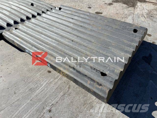 Sandvik QJ341 Jaw Plates (Extec C12 / Sandvik QJ340) Mobile Brecher