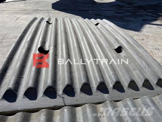 Sandvik QJ341 Jaw Plates (Extec C12 / Sandvik QJ340) Mobile Brecher