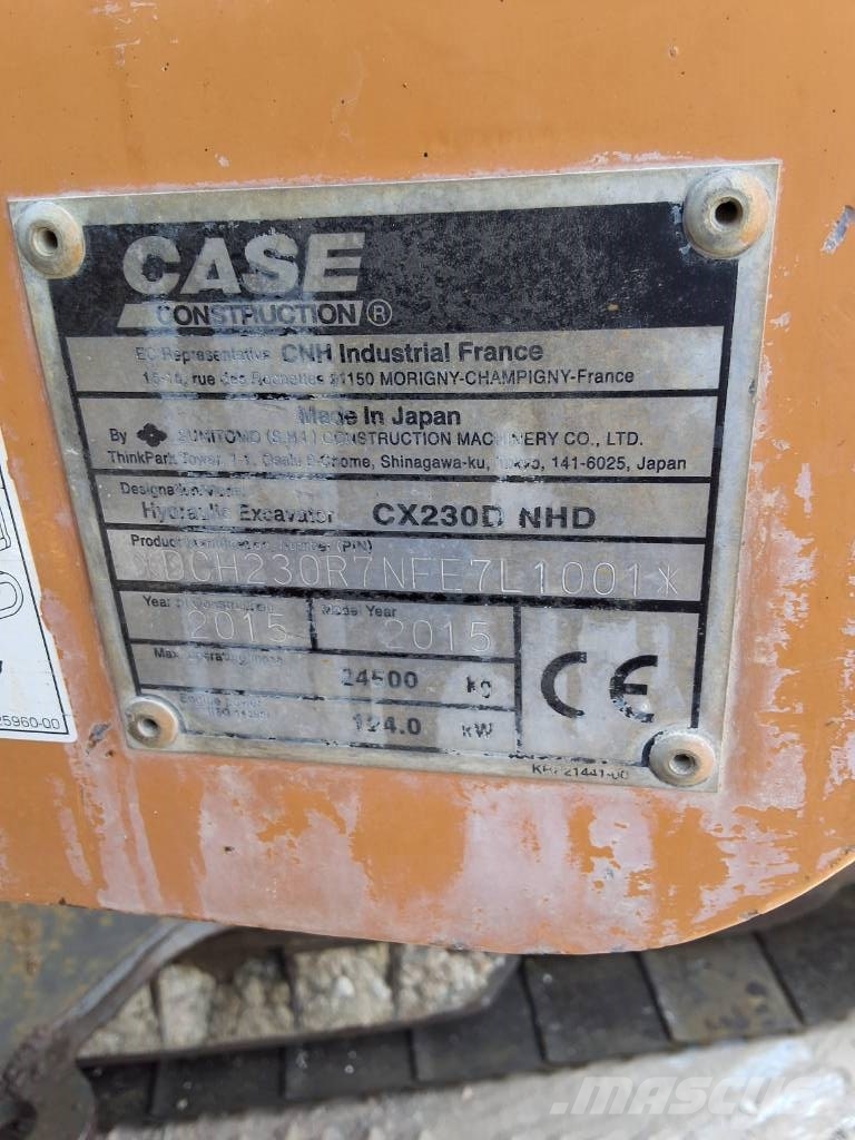 CASE CX 230 Верижен екскаватор