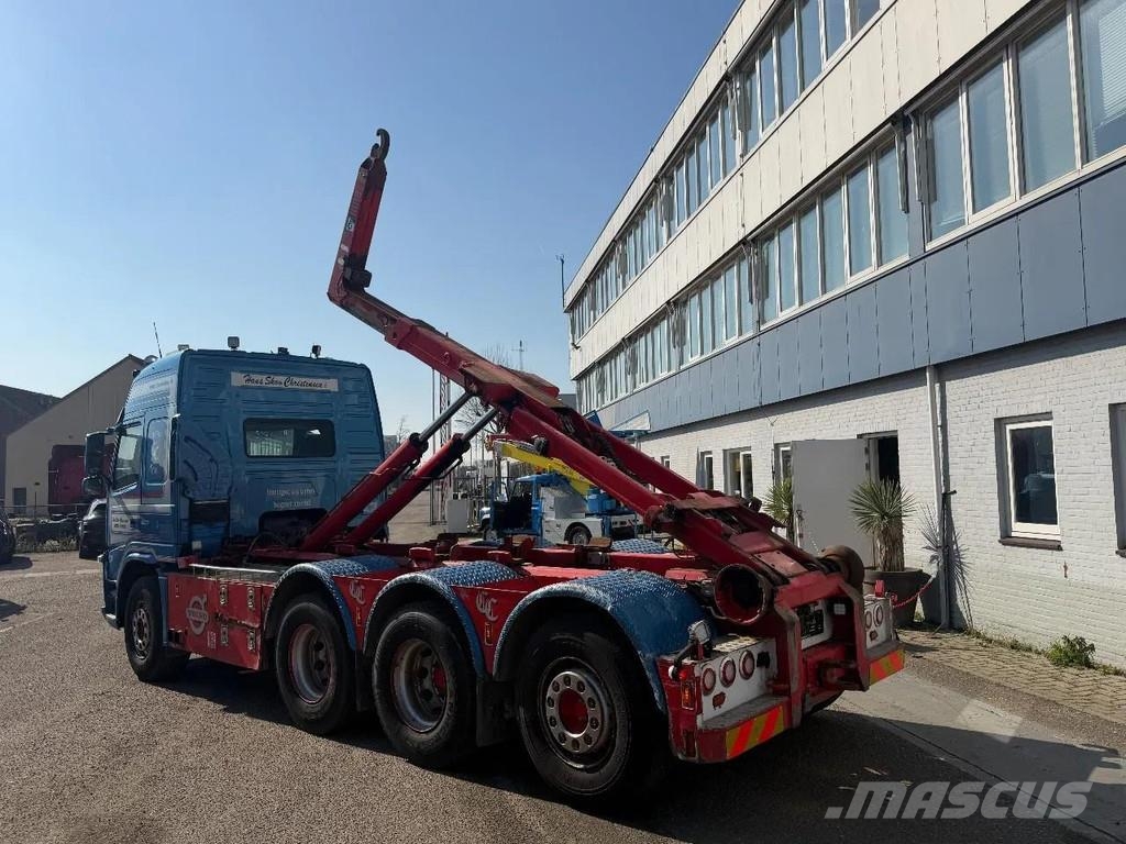 Volvo FM 500 8X4 + HIAB HOOKLIFT Camiones elevadores de gancho