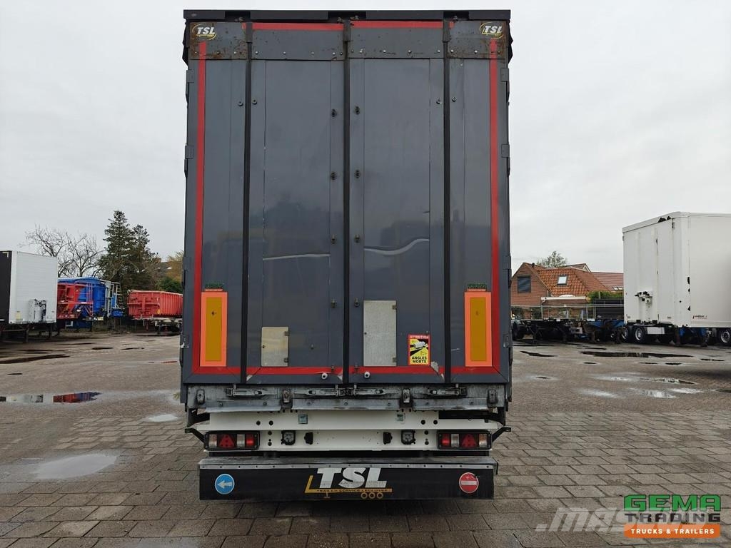 A&D LPRS24 3-Axle SAF disc - Sliding curtains/Lifting Semirremolques con caja de lona