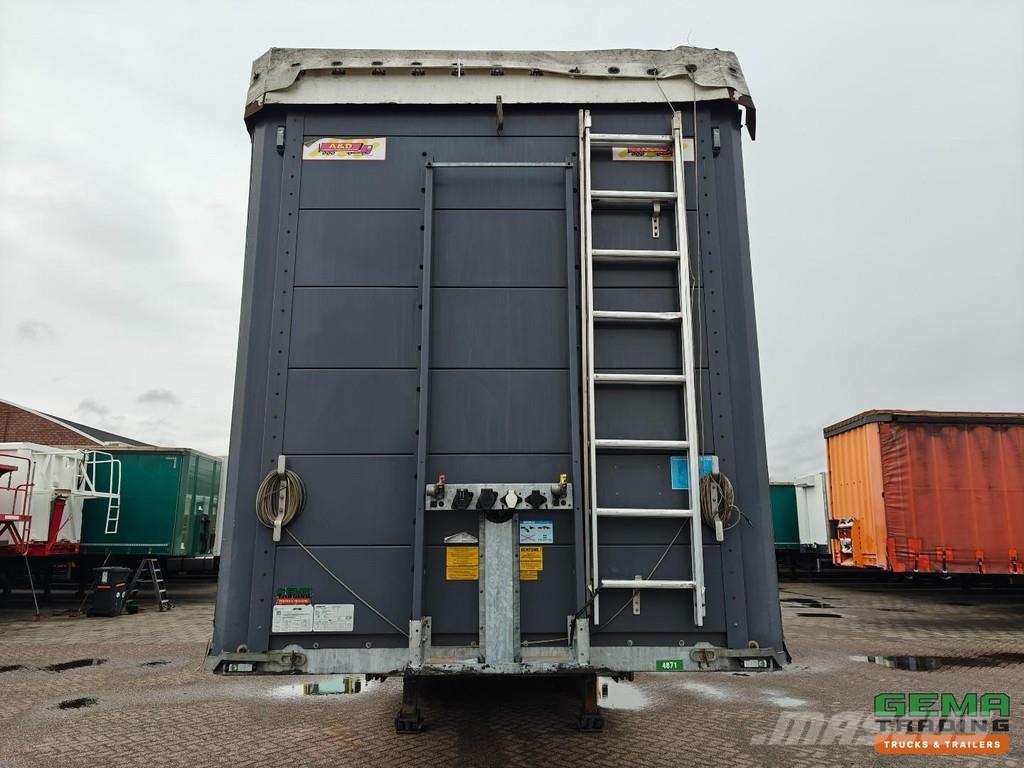 A&D LPRS24 3-Axle SAF disc - Sliding curtains/Lifting Semirremolques con caja de lona