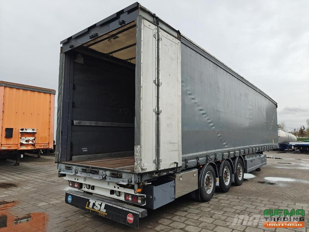 A&D LPRS24 3-Axle SAF disc - Sliding curtains/Lifting Semirremolques con caja de lona