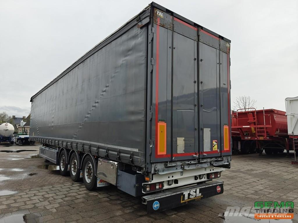 A&D LPRS24 3-Axle SAF disc - Sliding curtains/Lifting Тентовані напівпричепи