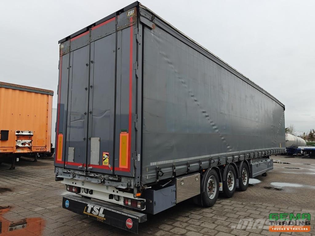 A&D LPRS24 3-Axle SAF disc - Sliding curtains/Lifting Semirremolques con caja de lona