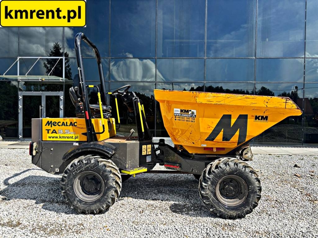 Mecalac TA 3.5 SH WOZIDŁO 2018R | JCB 3T-1, Terex TA3.5SH, Knik dumptrucks