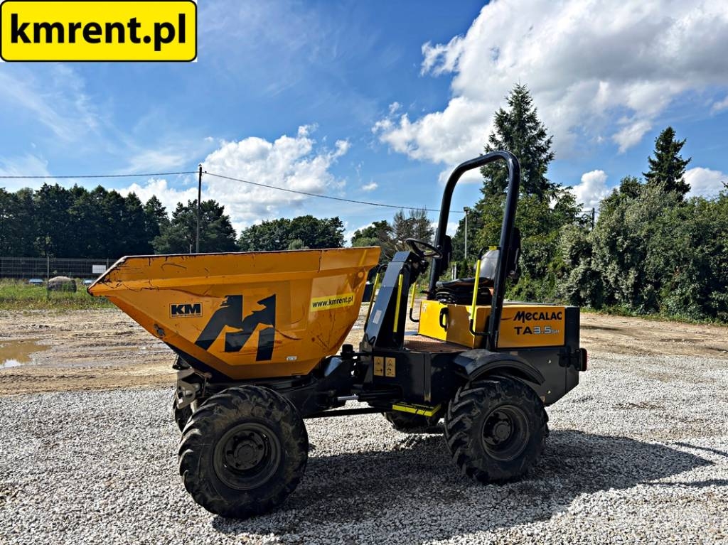 Mecalac TA 3.5 SH WOZIDŁO 2018R | JCB 3T-1, Terex TA3.5SH, Knik dumptrucks