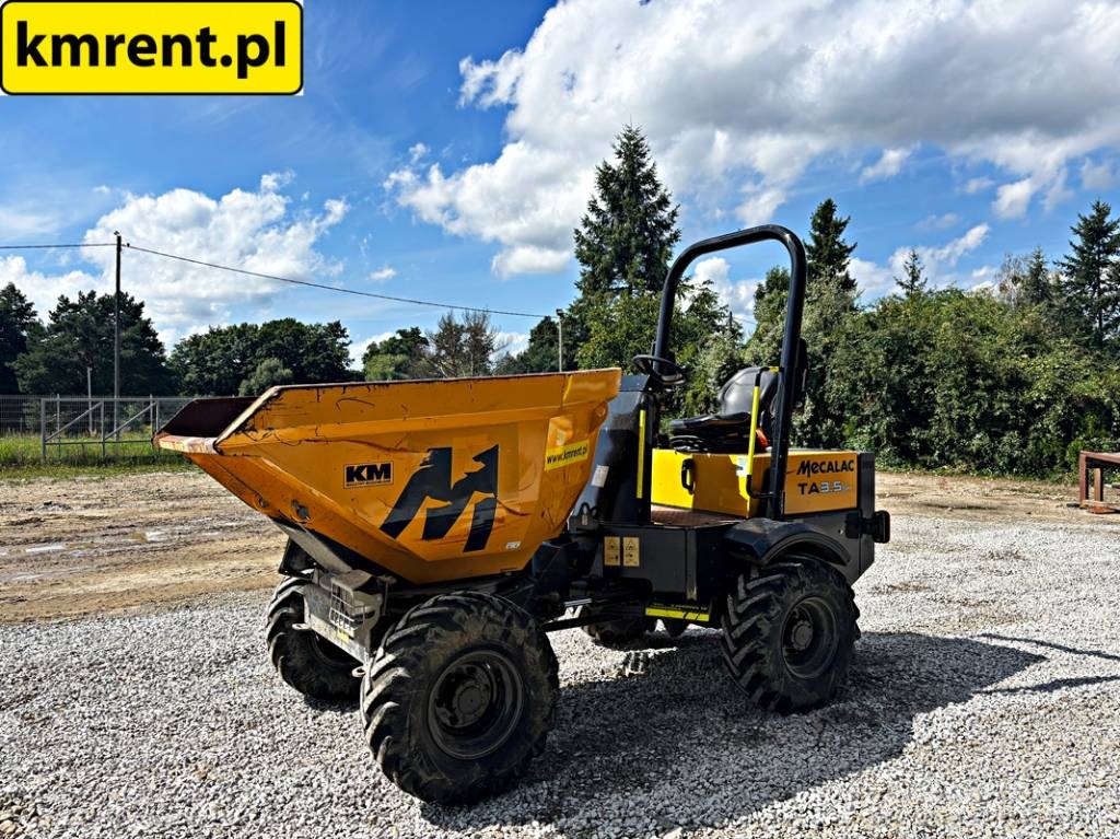 Mecalac TA 3.5 SH WOZIDŁO 2018R | JCB 3T-1, Terex TA3.5SH, Knik dumptrucks