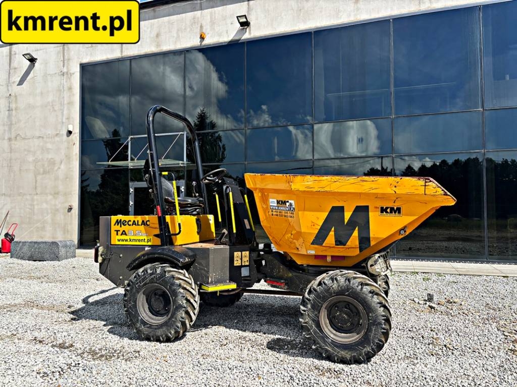 Mecalac TA 3.5 SH WOZIDŁO 2018R | JCB 3T-1, Terex TA3.5SH, Knik dumptrucks